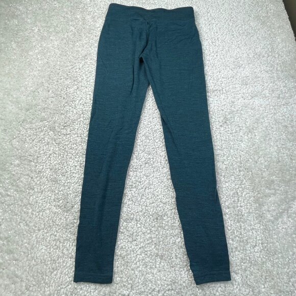Smartwool Merino 250 Base Layer Legging Deep Teal Green Heather - Picture 3 of 11